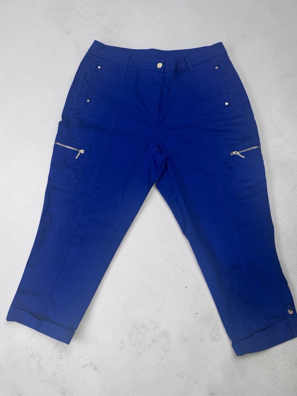 Chico's Royal Blue Crop Pants